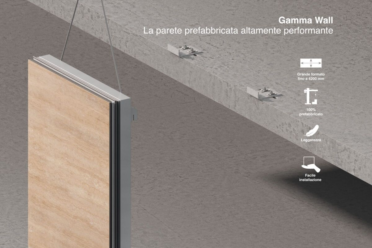 Gamma Wall – La parete prefabbricata altamente performante - GammaStone